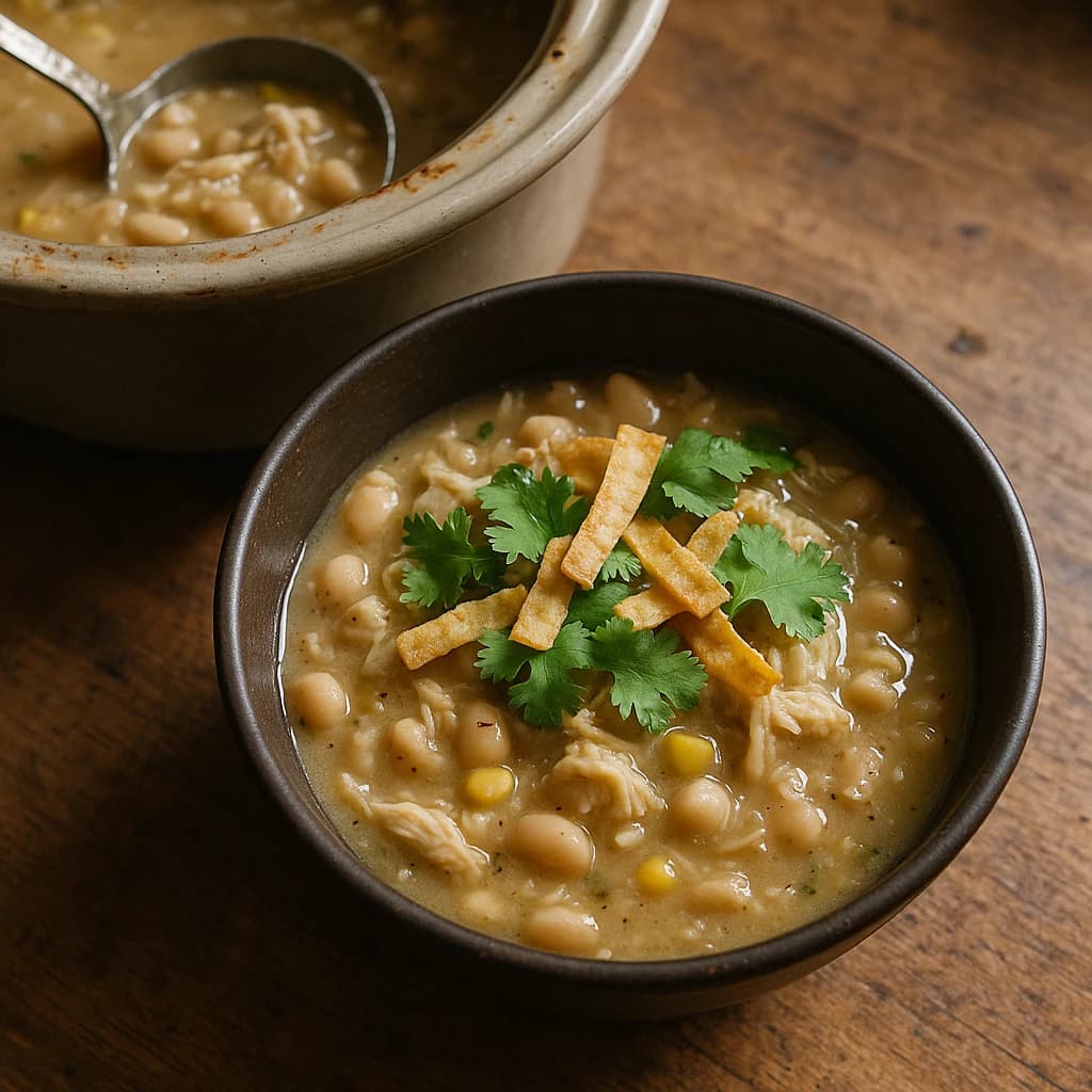 Slow Cooker White Chicken Chili — Crockpot Dump-and-Go Recipe