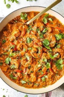 Coconut Curry Shrimp Chili