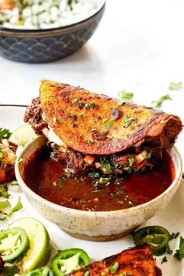 Birria-Style Beef Chili Tacos