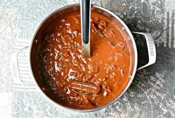 Mole-Inspired Chocolate Chili