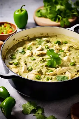 30-Minute Chicken Tomatillo Green Chili