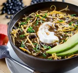 Mole-Inspired Dark Chocolate Beer Chili