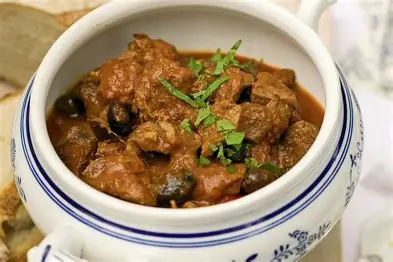 Greek Lamb with Olive and Feta Chili