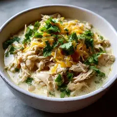 Alabama White Sauce BBQ Chicken Chili — Tangy Southern White Chili