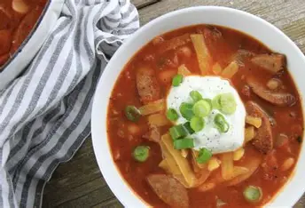 Bourbon Street Andouille White Bean Chili