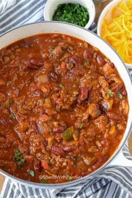 Spend with Pennies Beer Chili