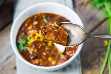 Kansas City BBQ Smoked Brisket Chili