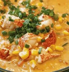 Lobster and Corn Bisque Chili